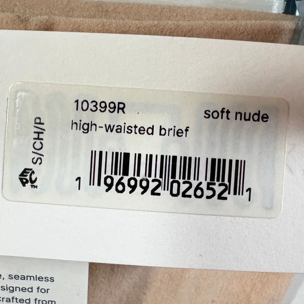 Spanx OnCore High-Waisted Brief Soft Nude Firm Control Shapewear 10399R Small